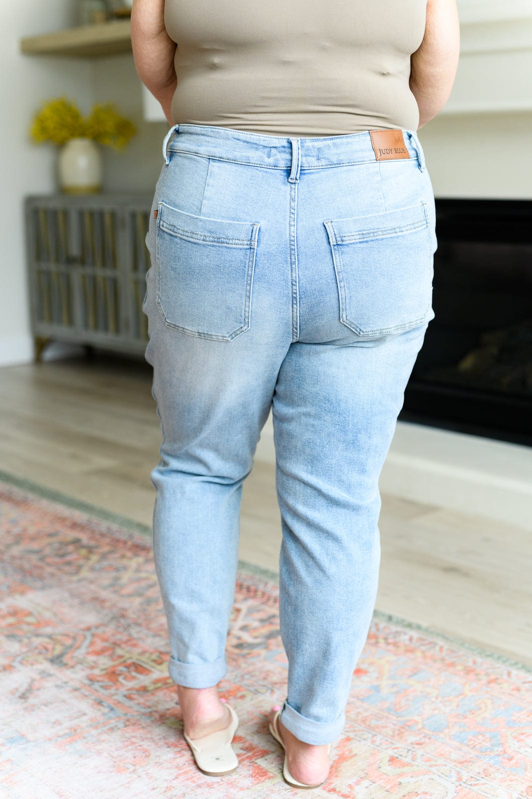 Cooper High Rise Vintage Denim Jogger-Womens-Stay Foxy Boutique, Florissant, Missouri