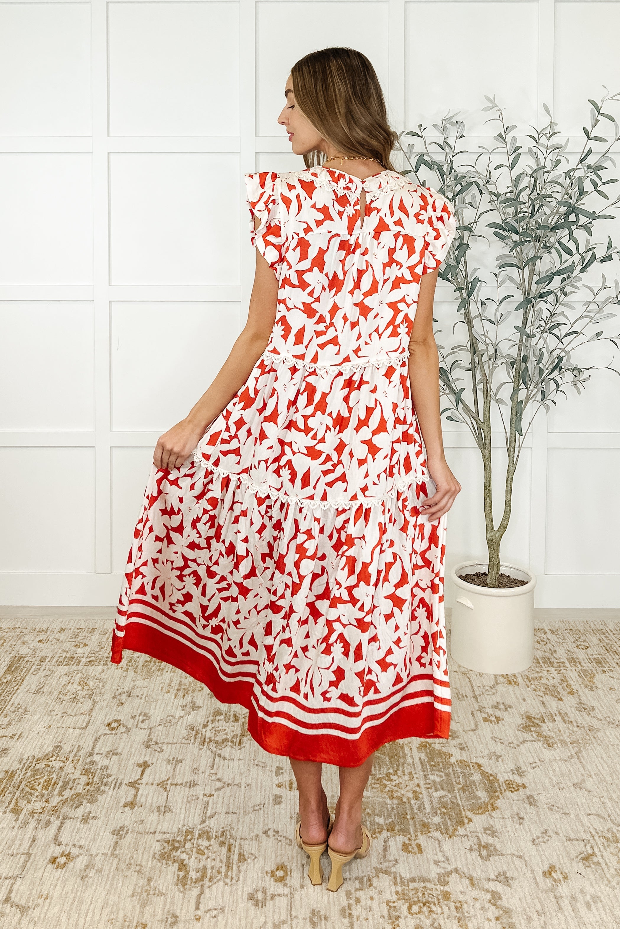 Dainty Daydream Tiered Dress-Womens-Stay Foxy Boutique, Florissant, Missouri