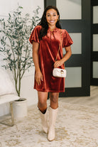 Damsel in This Velvet Dress-Womens-Stay Foxy Boutique, Florissant, Missouri