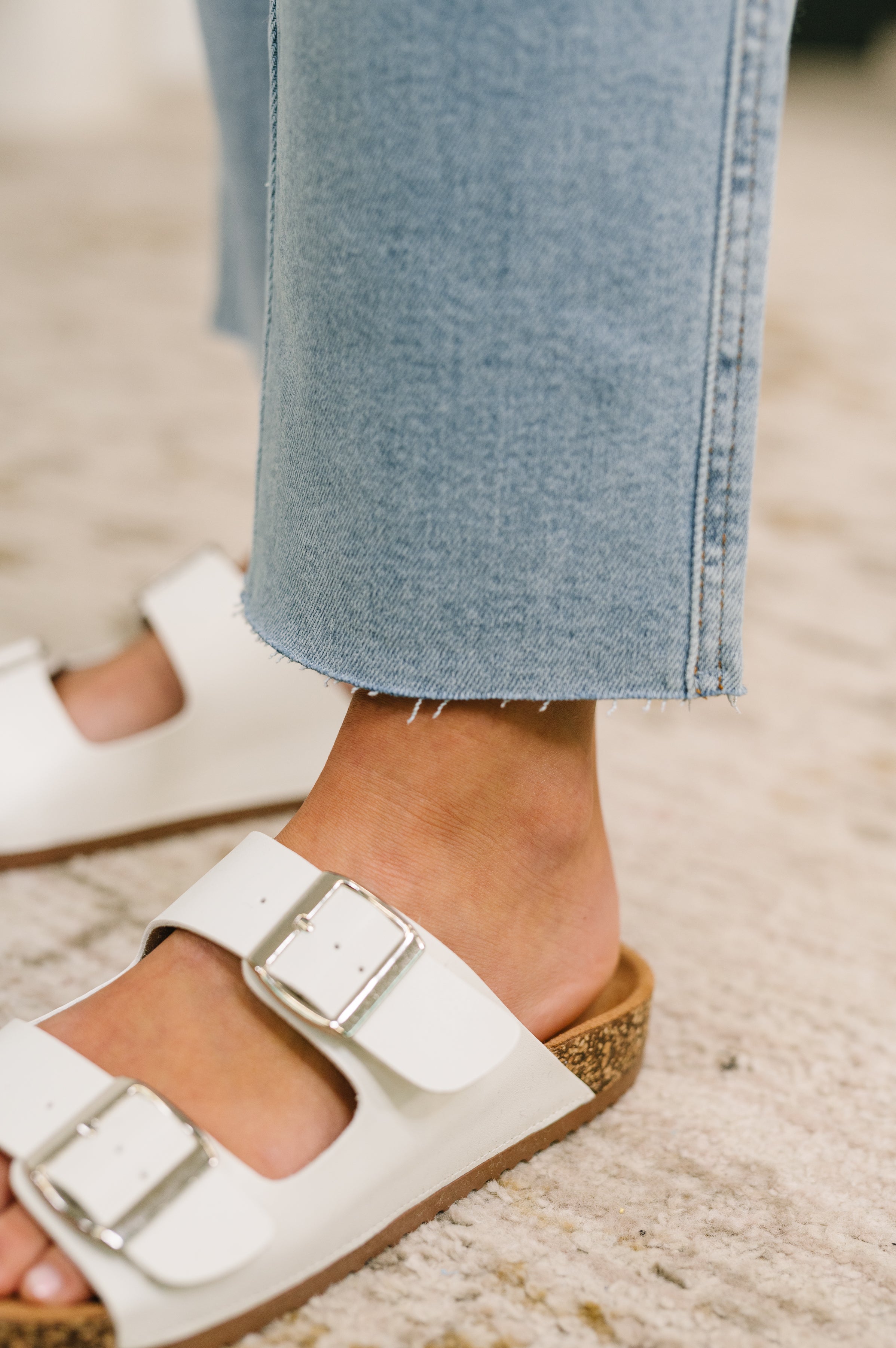 Dawn Mid Rise Ankle Straight w Bandana Loop-Womens-Stay Foxy Boutique, Florissant, Missouri