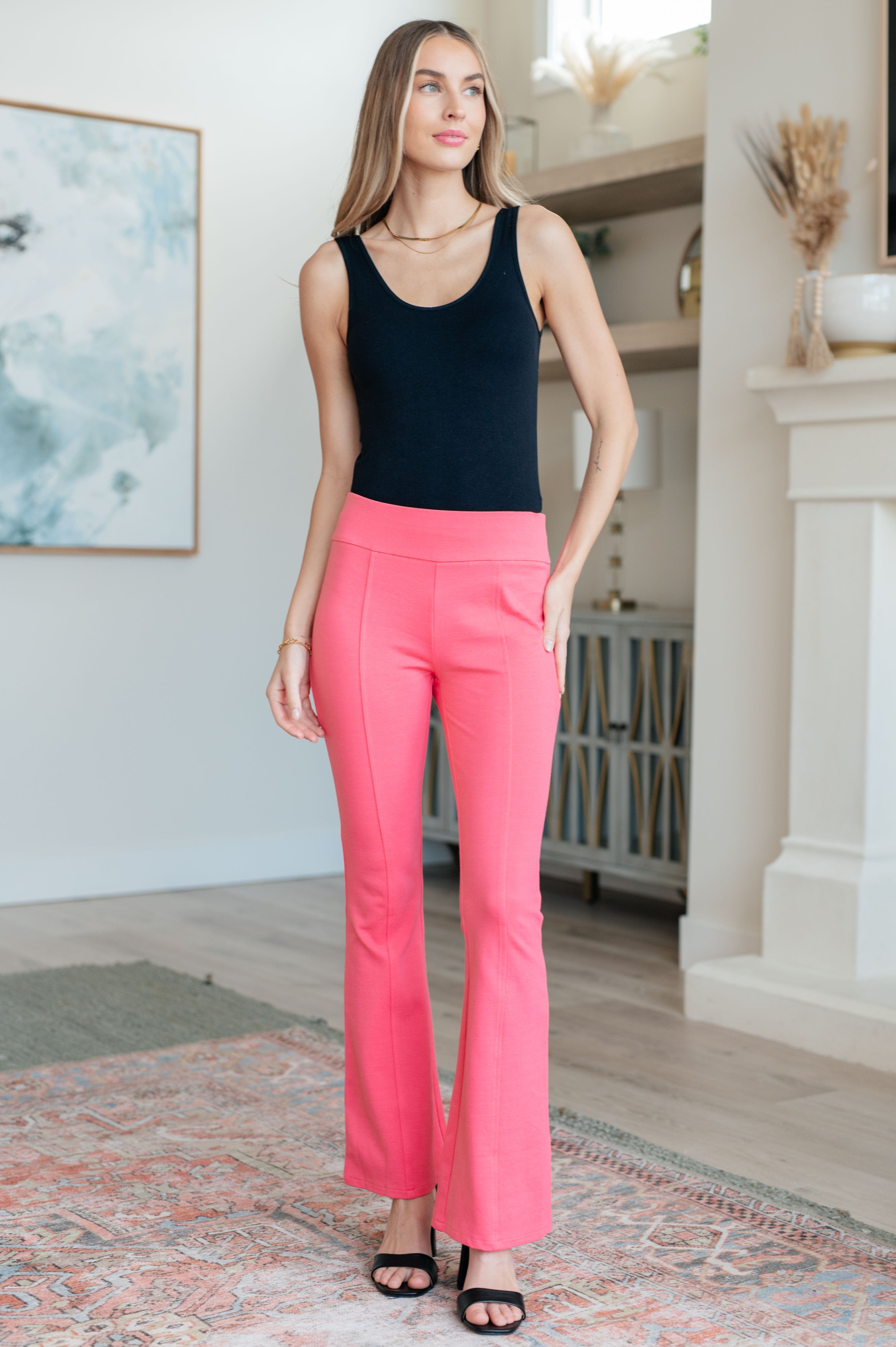 PREORDER: Magic Flare Pants in Eleven Colors-Womens-Stay Foxy Boutique, Florissant, Missouri