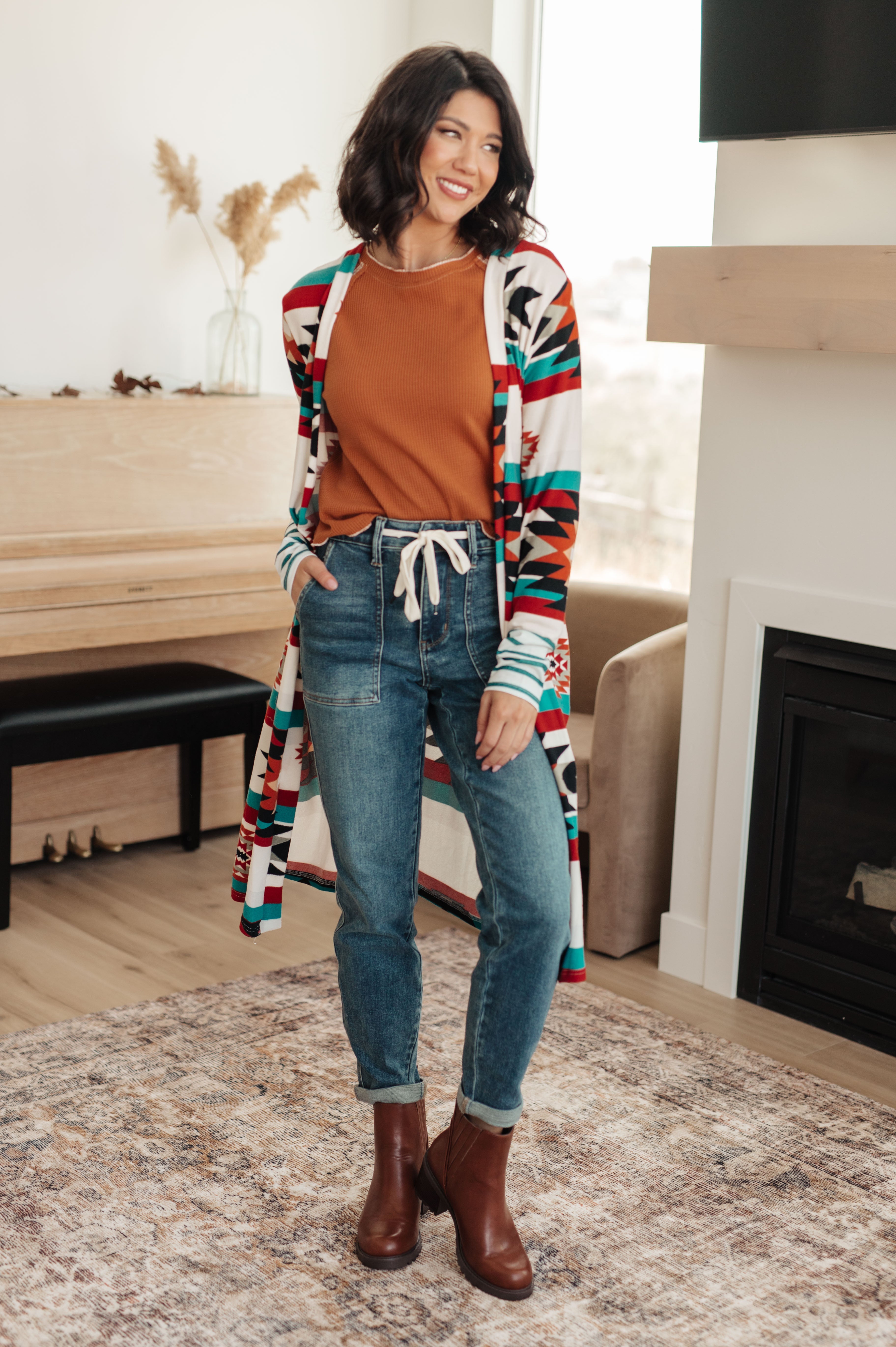 Stitch In Time Waffle Knit Top-Tops-Stay Foxy Boutique, Florissant, Missouri
