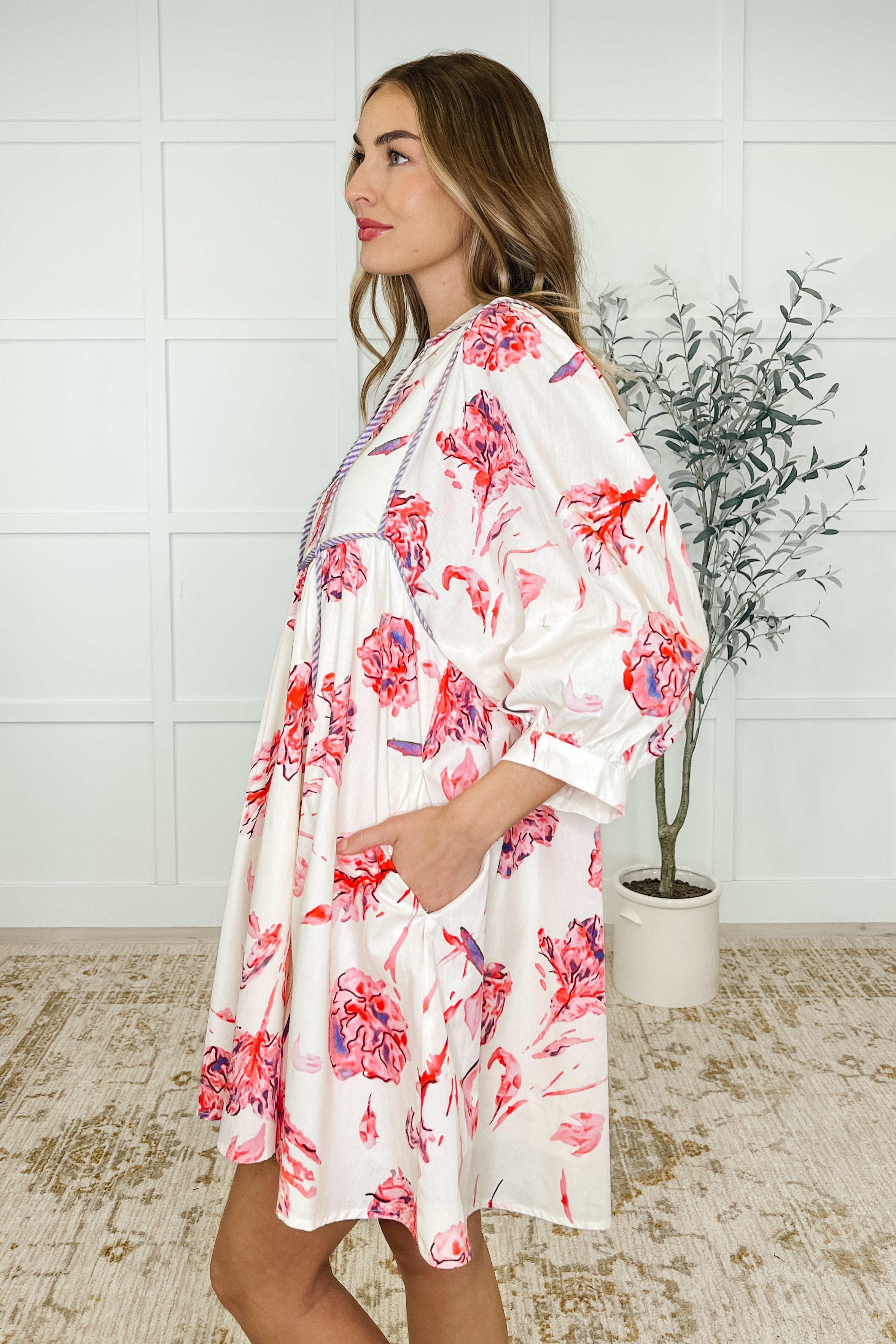 Destination Unknown Floral Dress-Womens-Stay Foxy Boutique, Florissant, Missouri