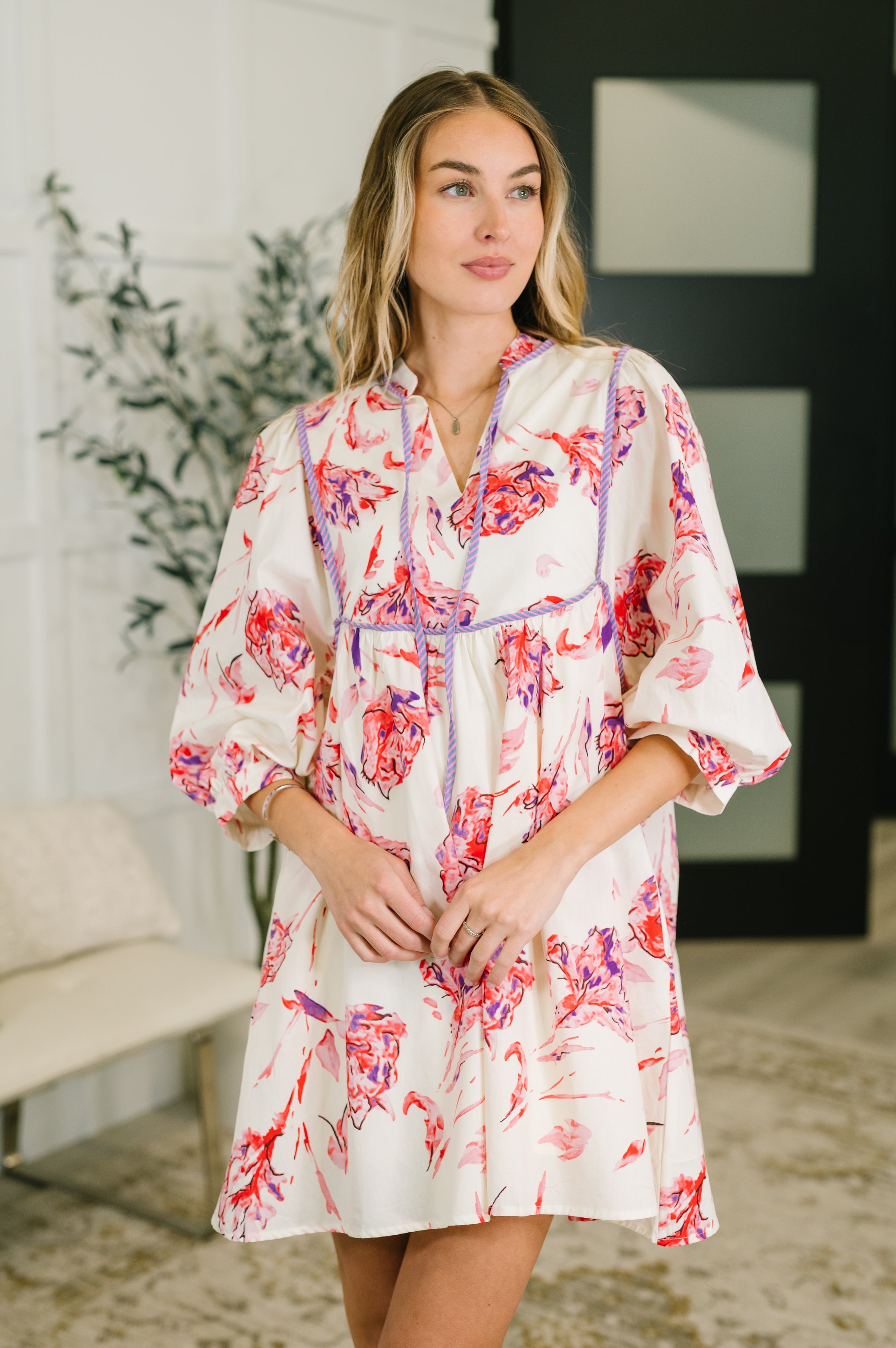 Destination Unknown Floral Dress-Womens-Stay Foxy Boutique, Florissant, Missouri