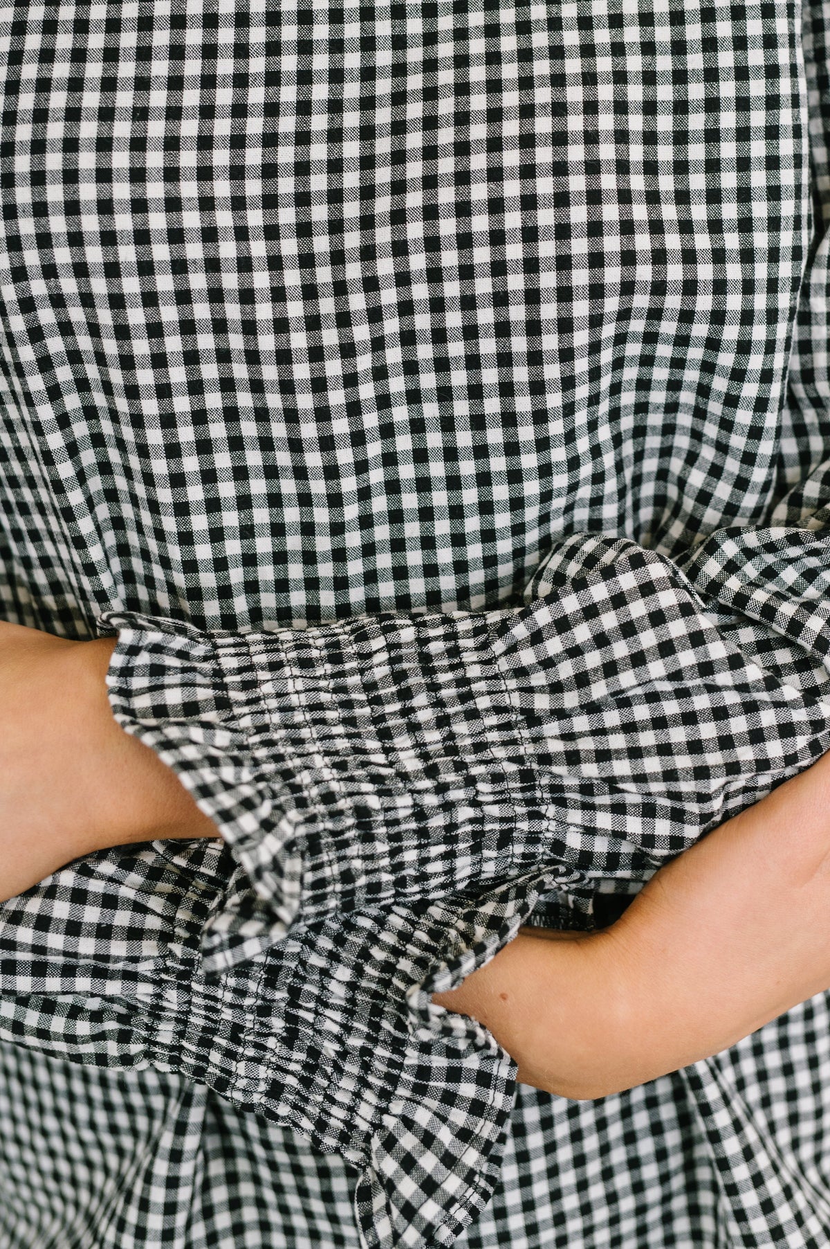 Different Kind of Gal Gingham Long Sleeve Blouse-Womens-Stay Foxy Boutique, Florissant, Missouri