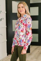 Distinguished Guest Floral Button Down-Womens-Stay Foxy Boutique, Florissant, Missouri