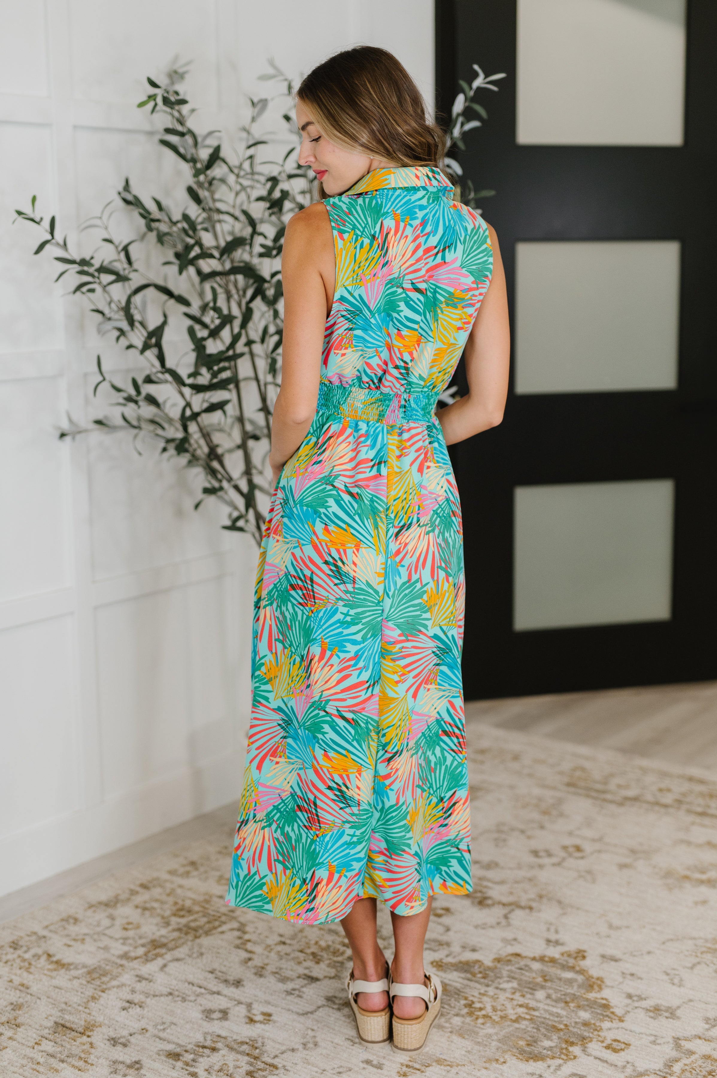 Don't Be Shy, Babe Sleeveless Dress in Mint-Womens-Stay Foxy Boutique, Florissant, Missouri