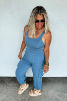 PREORDER: All Set Tank Romper-Womens-Stay Foxy Boutique, Florissant, Missouri