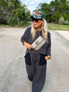 PREORDER: Erika Ribbed Lounge Set-Womens-Stay Foxy Boutique, Florissant, Missouri