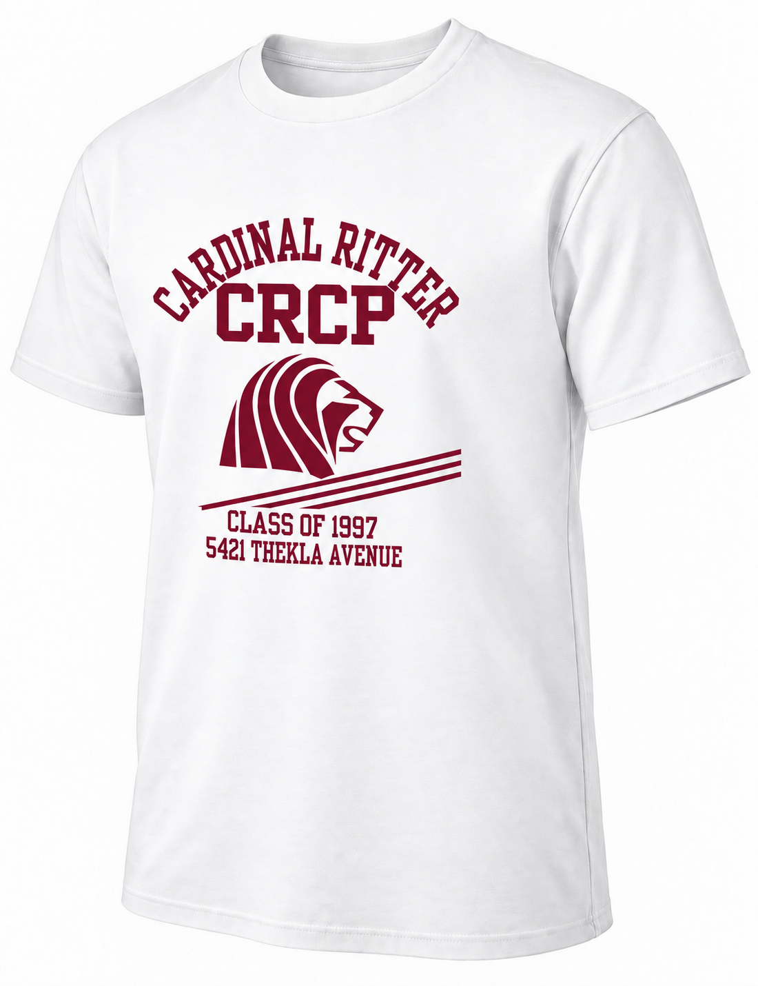 C/O 97 Maroon On White-Stay Foxy Boutique, Florissant, Missouri