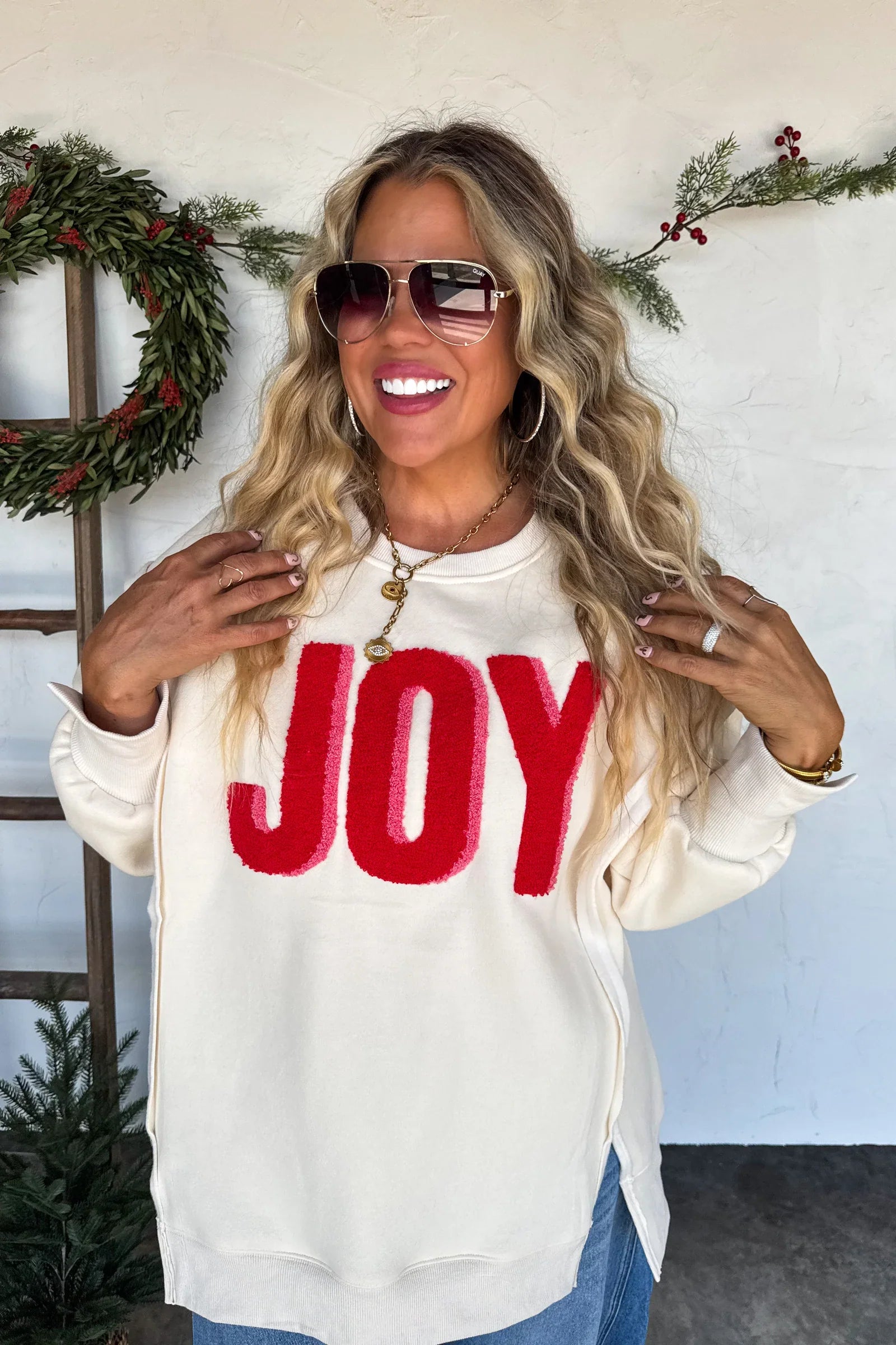 PREORDER: Joy & Jolly Pullovers-Womens-Stay Foxy Boutique, Florissant, Missouri