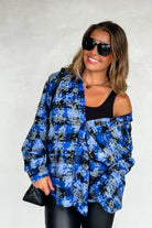 PREORDER: Juniper Bleached Plaid Top-Womens-Stay Foxy Boutique, Florissant, Missouri