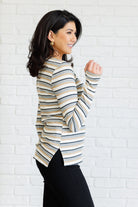 East Coast Breeze Striped Top-Tops-Stay Foxy Boutique, Florissant, Missouri