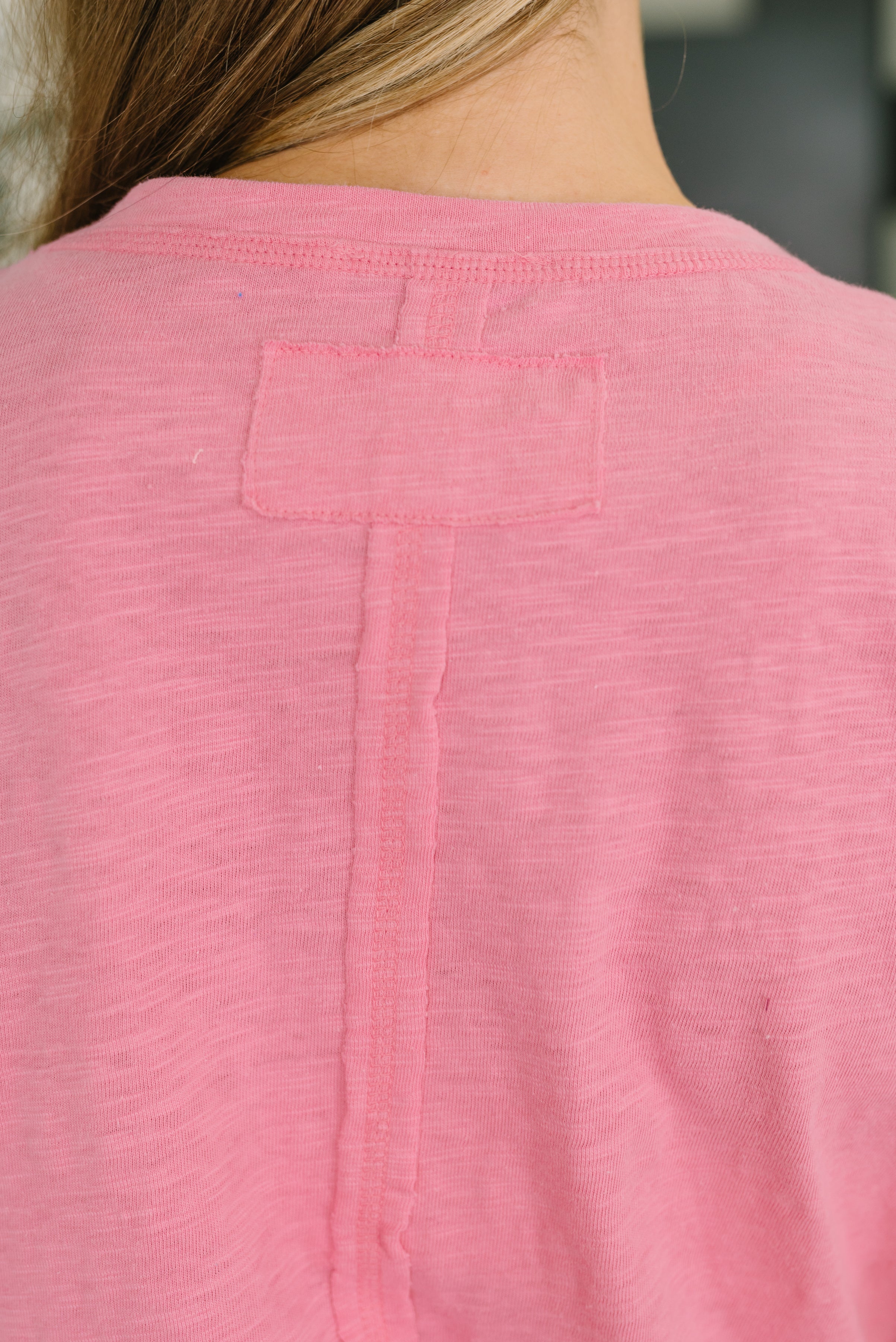 Effortless Edit Boxy Tee in Candy Pink-Womens-Stay Foxy Boutique, Florissant, Missouri
