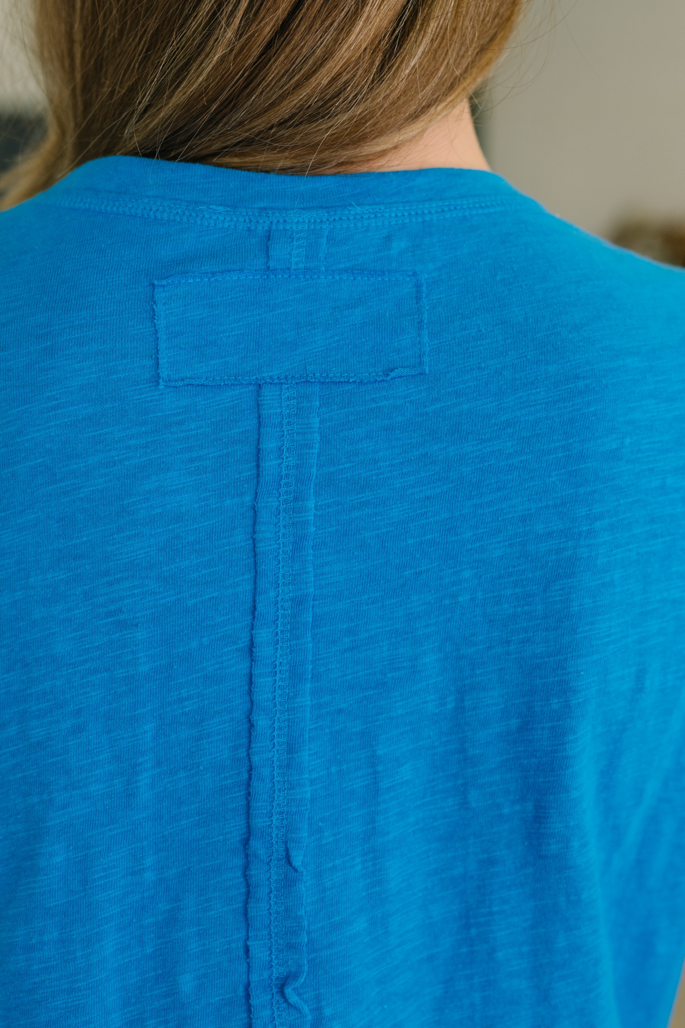 Effortless Edit Boxy Tee in Deep Sky-Womens-Stay Foxy Boutique, Florissant, Missouri
