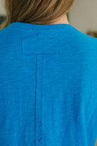Effortless Edit Boxy Tee in Deep Sky-Womens-Stay Foxy Boutique, Florissant, Missouri