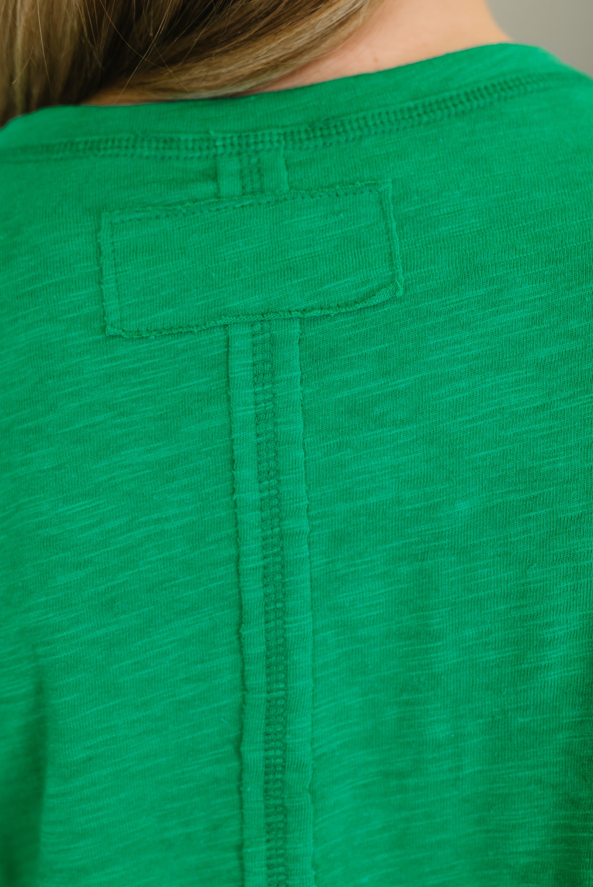 Effortless Edit Boxy Tee in Kelly Green-Womens-Stay Foxy Boutique, Florissant, Missouri