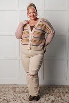 Effortless Elements Striped Cardigan-Layers-Stay Foxy Boutique, Florissant, Missouri