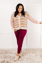 Effortless Elements Striped Cardigan-Layers-Stay Foxy Boutique, Florissant, Missouri