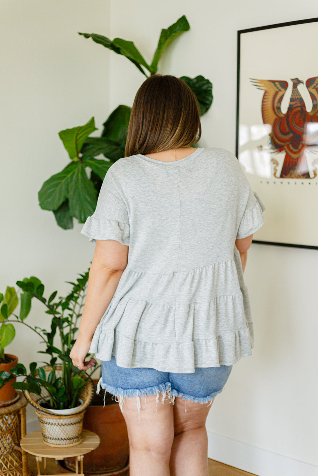Endless Memories Tiered Babydoll Top-Tops-Stay Foxy Boutique, Florissant, Missouri
