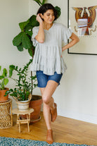 Endless Memories Tiered Babydoll Top-Tops-Stay Foxy Boutique, Florissant, Missouri