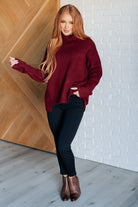 Envelop Me Turtleneck Sweater-Tops-Stay Foxy Boutique, Florissant, Missouri