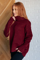 Envelop Me Turtleneck Sweater-Tops-Stay Foxy Boutique, Florissant, Missouri