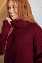 Envelop Me Turtleneck Sweater-Tops-Stay Foxy Boutique, Florissant, Missouri