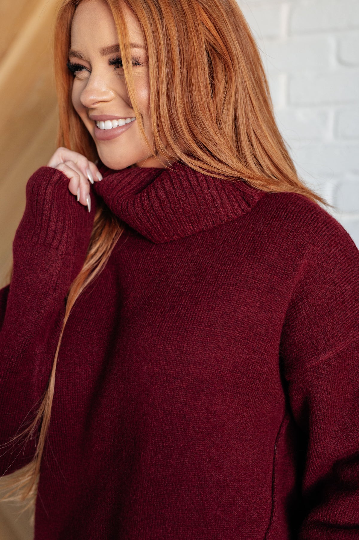 Envelop Me Turtleneck Sweater-Tops-Stay Foxy Boutique, Florissant, Missouri