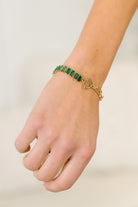 Esmeralda Toggle Bracelet in Green-Womens-Stay Foxy Boutique, Florissant, Missouri