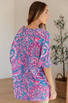 Essential Blouse in Purple Paisley-Womens-Stay Foxy Boutique, Florissant, Missouri