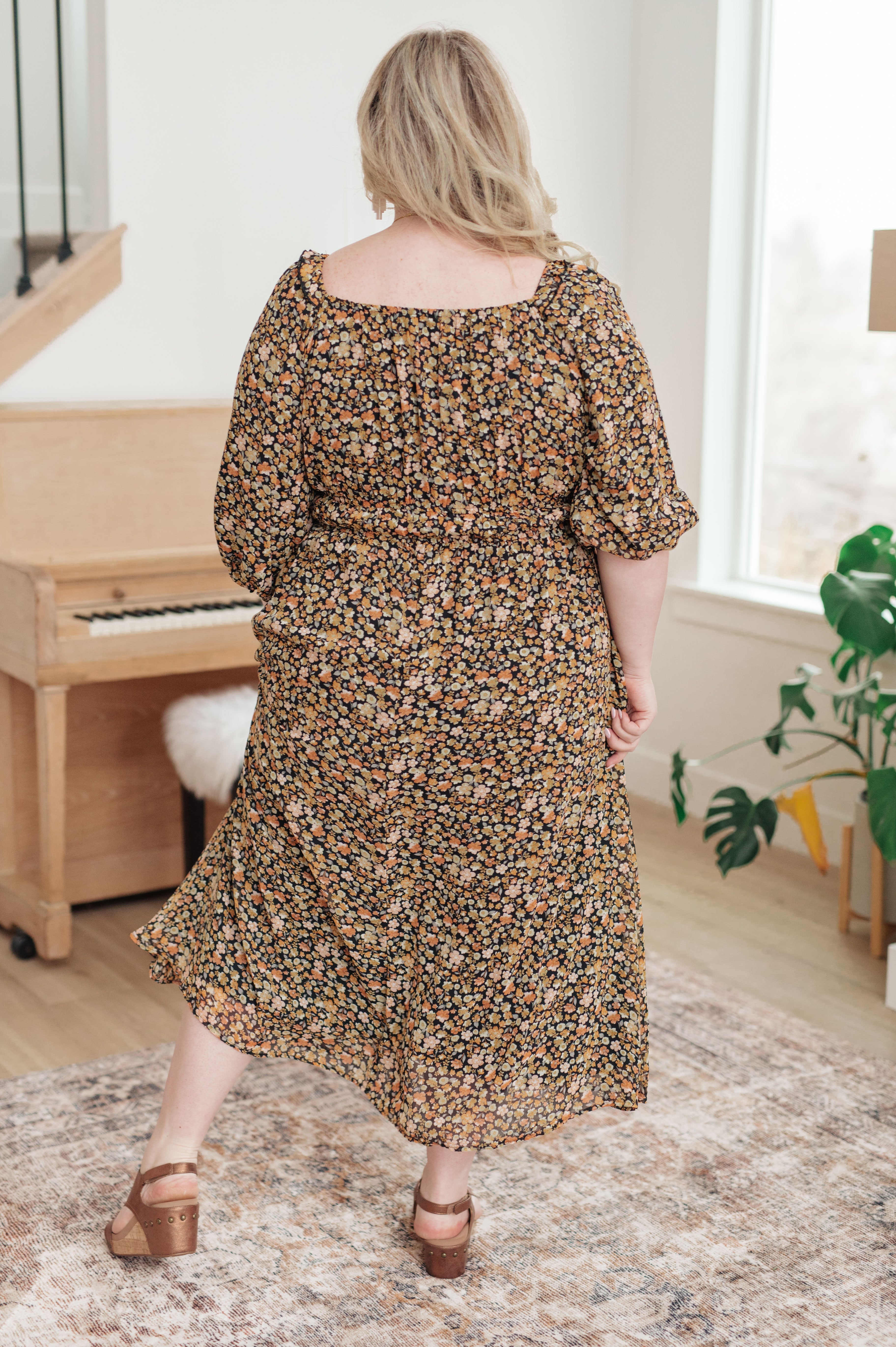 Ever So Briefly Floral Maxi Dress-Dresses-Stay Foxy Boutique, Florissant, Missouri