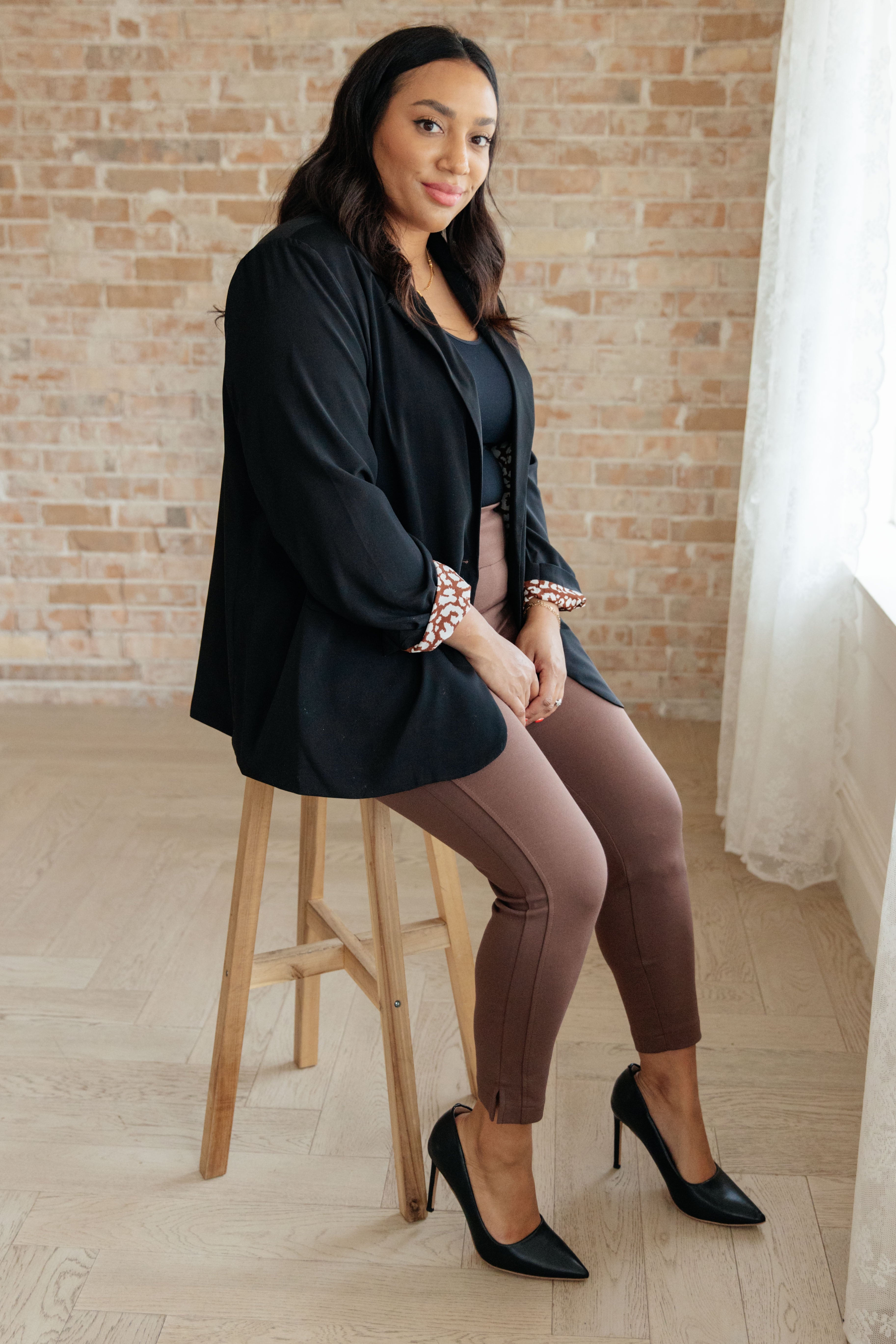 Every Day Blazer in Black-Layers-Stay Foxy Boutique, Florissant, Missouri