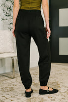 Every Second, Every Hour Jogger Bottoms in Black-Womens-Stay Foxy Boutique, Florissant, Missouri