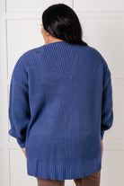 Everything Layer Waffle Knit Open Front Cardigan in Marlin-Layers-Stay Foxy Boutique, Florissant, Missouri