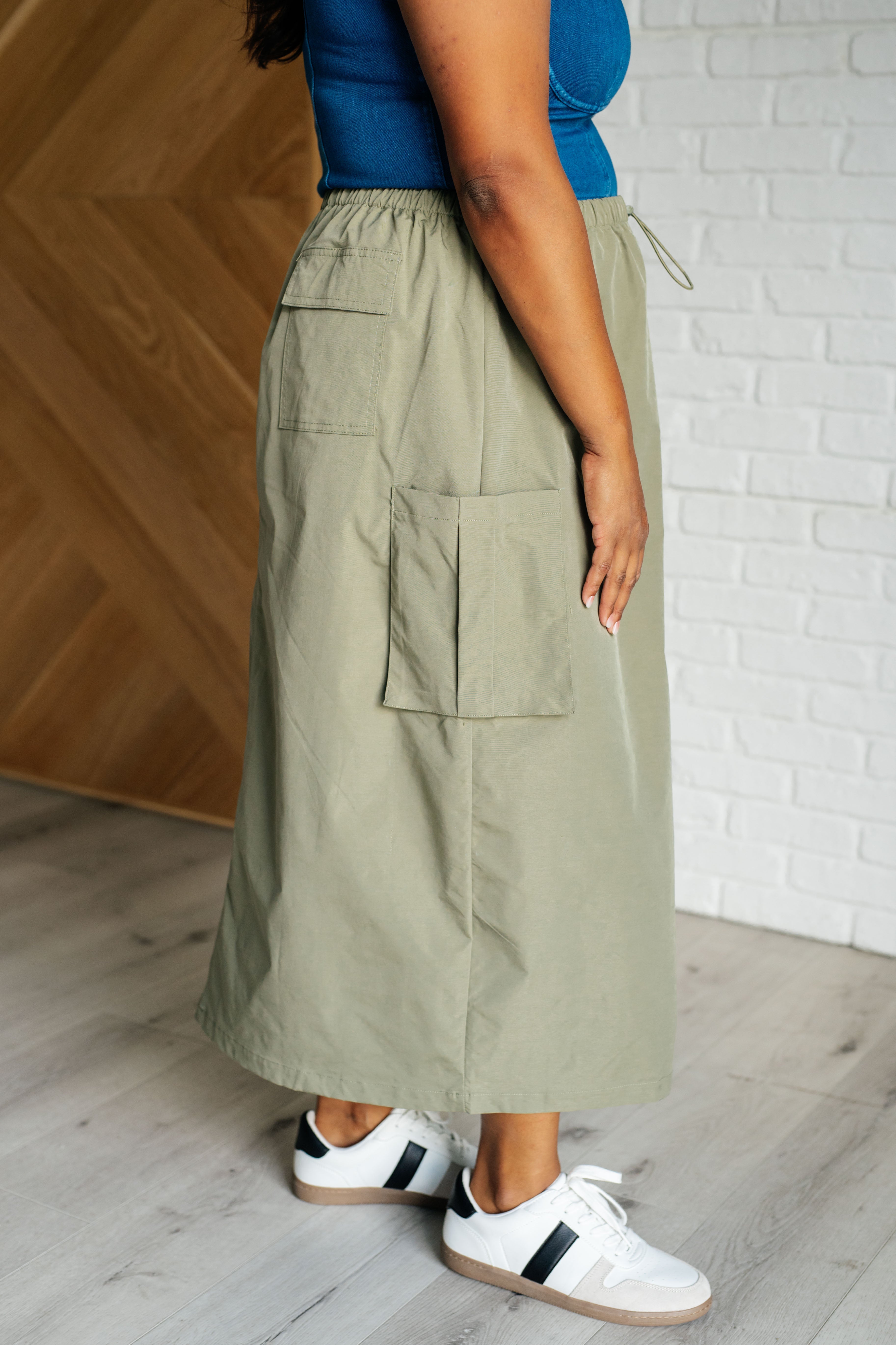 Explain It Away Cargo Skirt-Bottoms-Stay Foxy Boutique, Florissant, Missouri