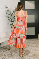 Extra Sentimental Wide Strap Tiered Dress-Womens-Stay Foxy Boutique, Florissant, Missouri