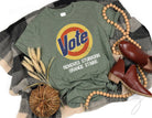 Vote Stains Graphic T shirt-Graphic T-Stay Foxy Boutique, Florissant, Missouri