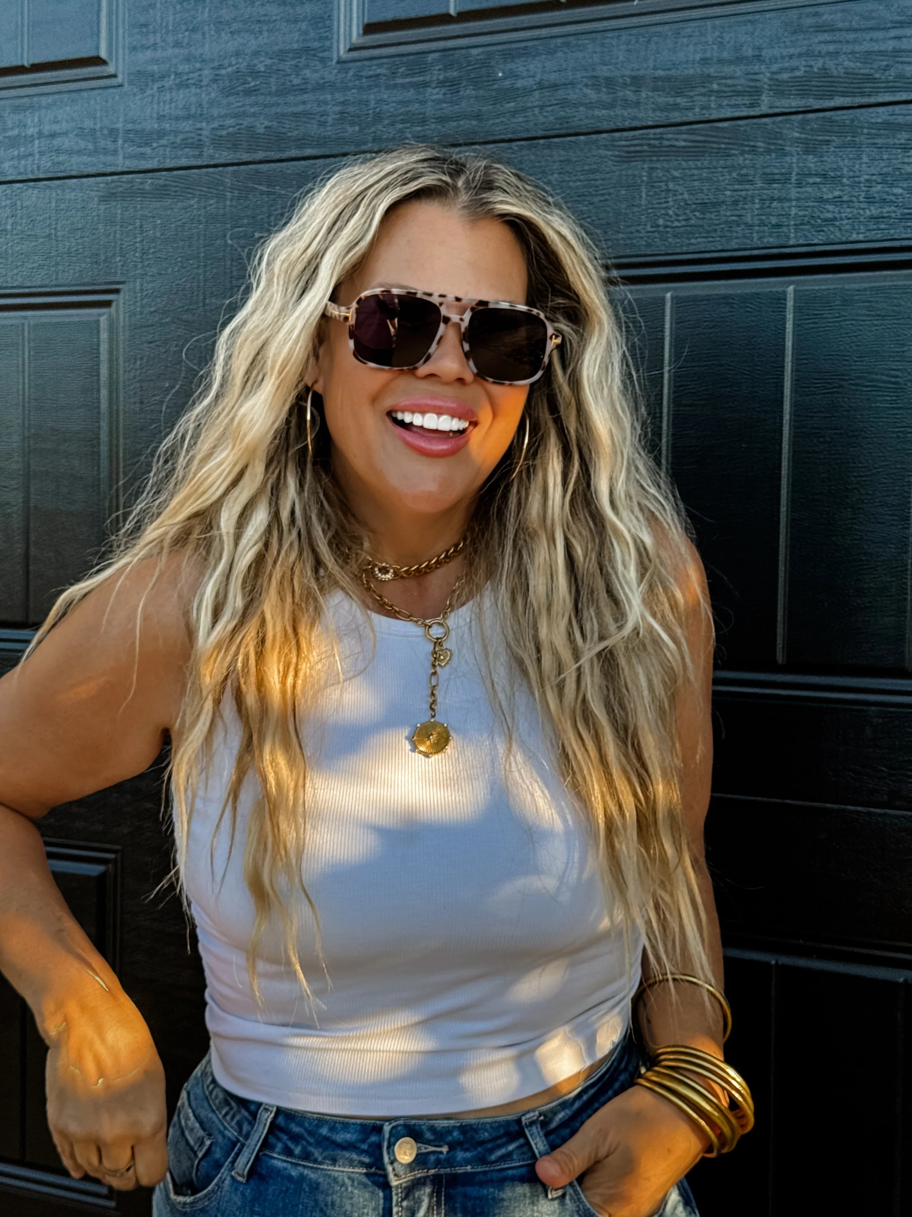 PREORDER: Retro Rays Sunglasses in Five Colors-Womens-Stay Foxy Boutique, Florissant, Missouri