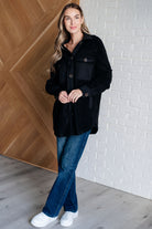 Fantastic in Fleece Jacket in Black-Layers-Stay Foxy Boutique, Florissant, Missouri