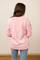 Feelin Festive Pink Sweater-Womens-Stay Foxy Boutique, Florissant, Missouri