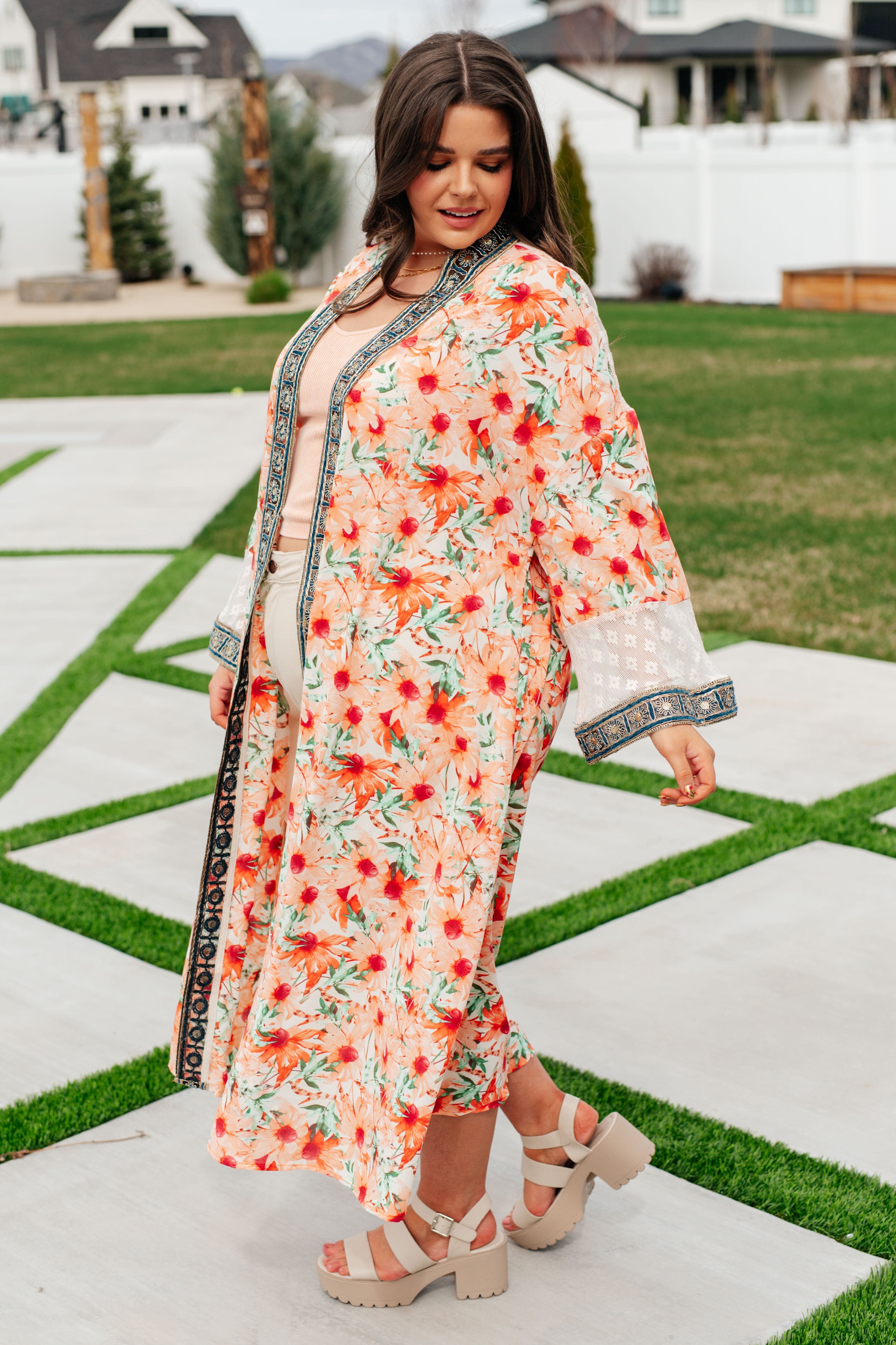 Festival of Feelings Duster Kimono-Layers-Stay Foxy Boutique, Florissant, Missouri