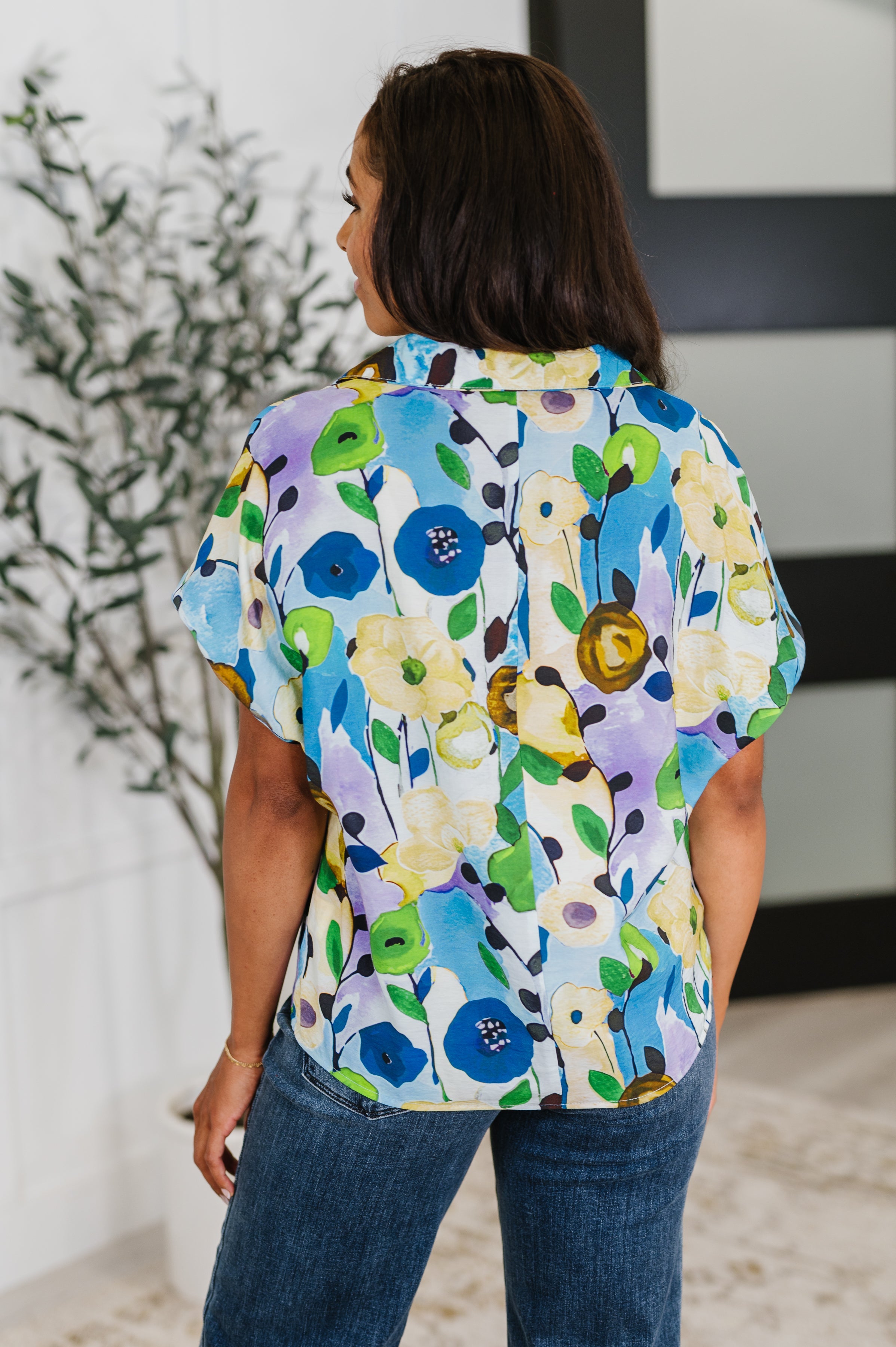 Fielding Questions Floral Top-Womens-Stay Foxy Boutique, Florissant, Missouri