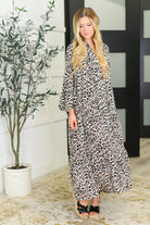 Fiercely Feminine Leopard Print Maxi Dress-Womens-Stay Foxy Boutique, Florissant, Missouri