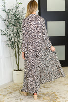 Fiercely Feminine Leopard Print Maxi Dress-Womens-Stay Foxy Boutique, Florissant, Missouri