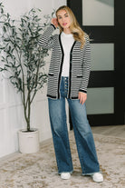 Finagle Your Way Striped Cardigan-Womens-Stay Foxy Boutique, Florissant, Missouri
