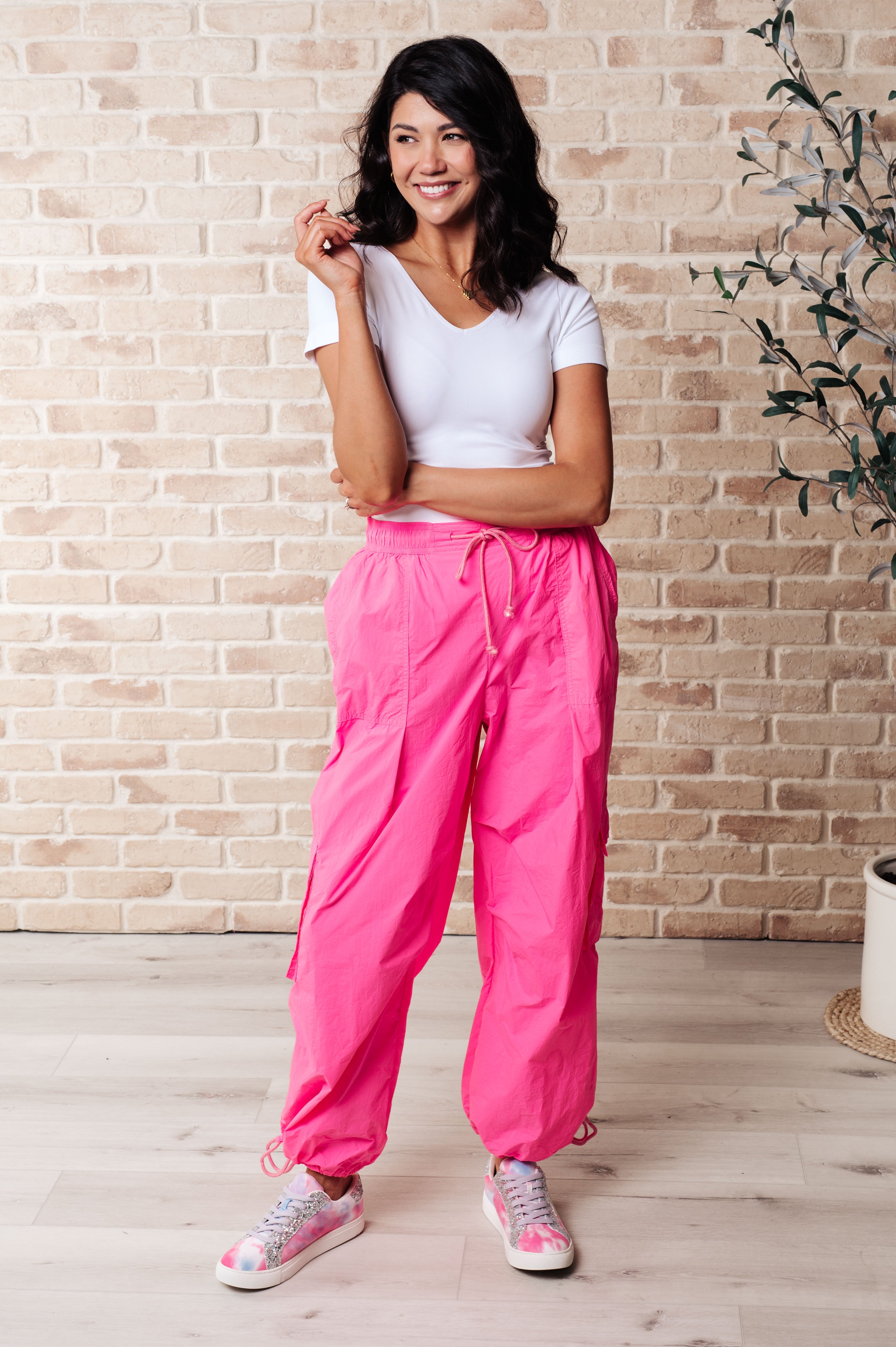 First Place Cargo Pants-Bottoms-Stay Foxy Boutique, Florissant, Missouri