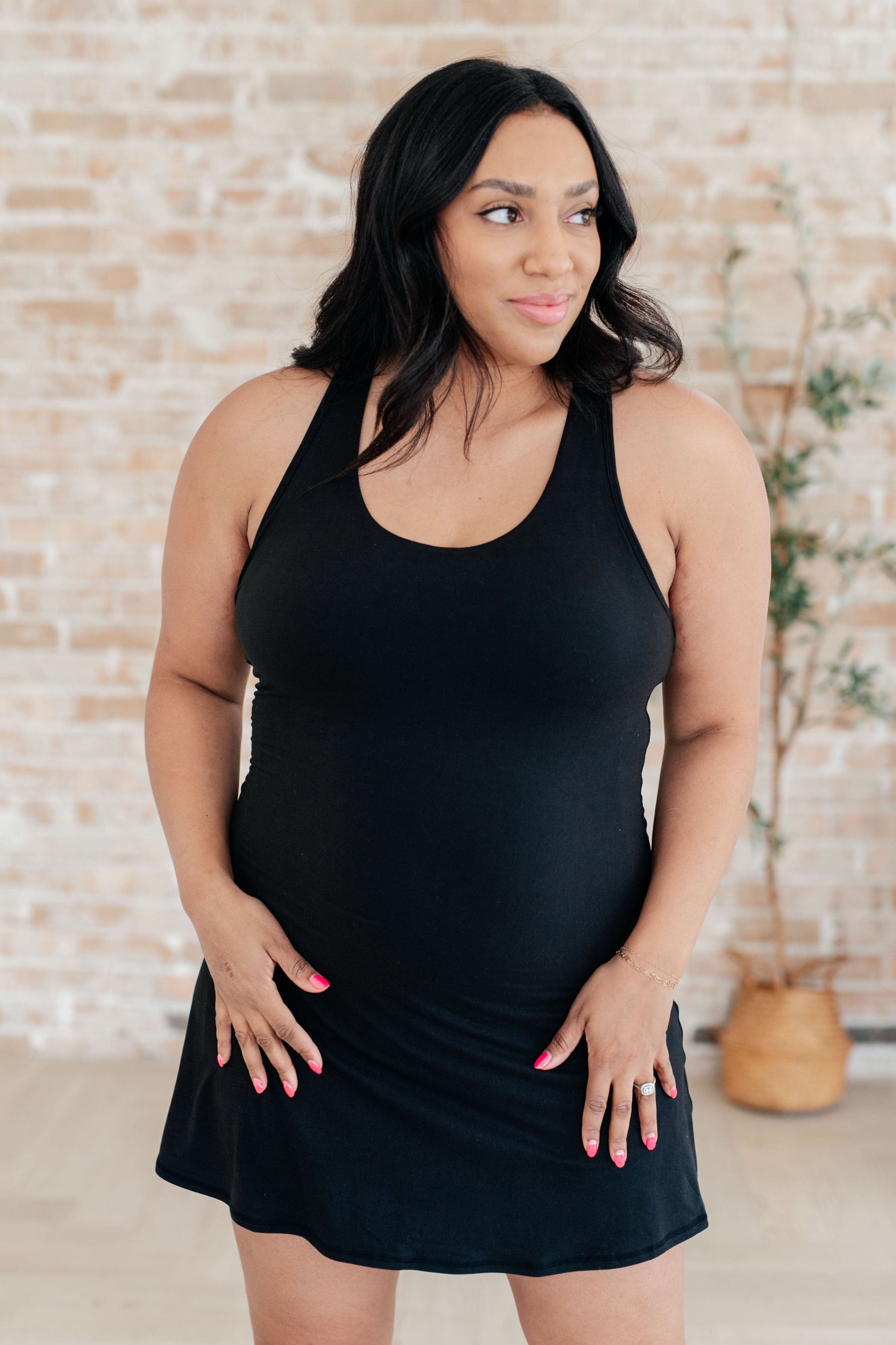 First Serve Dress in Black – Stay Foxy Boutique