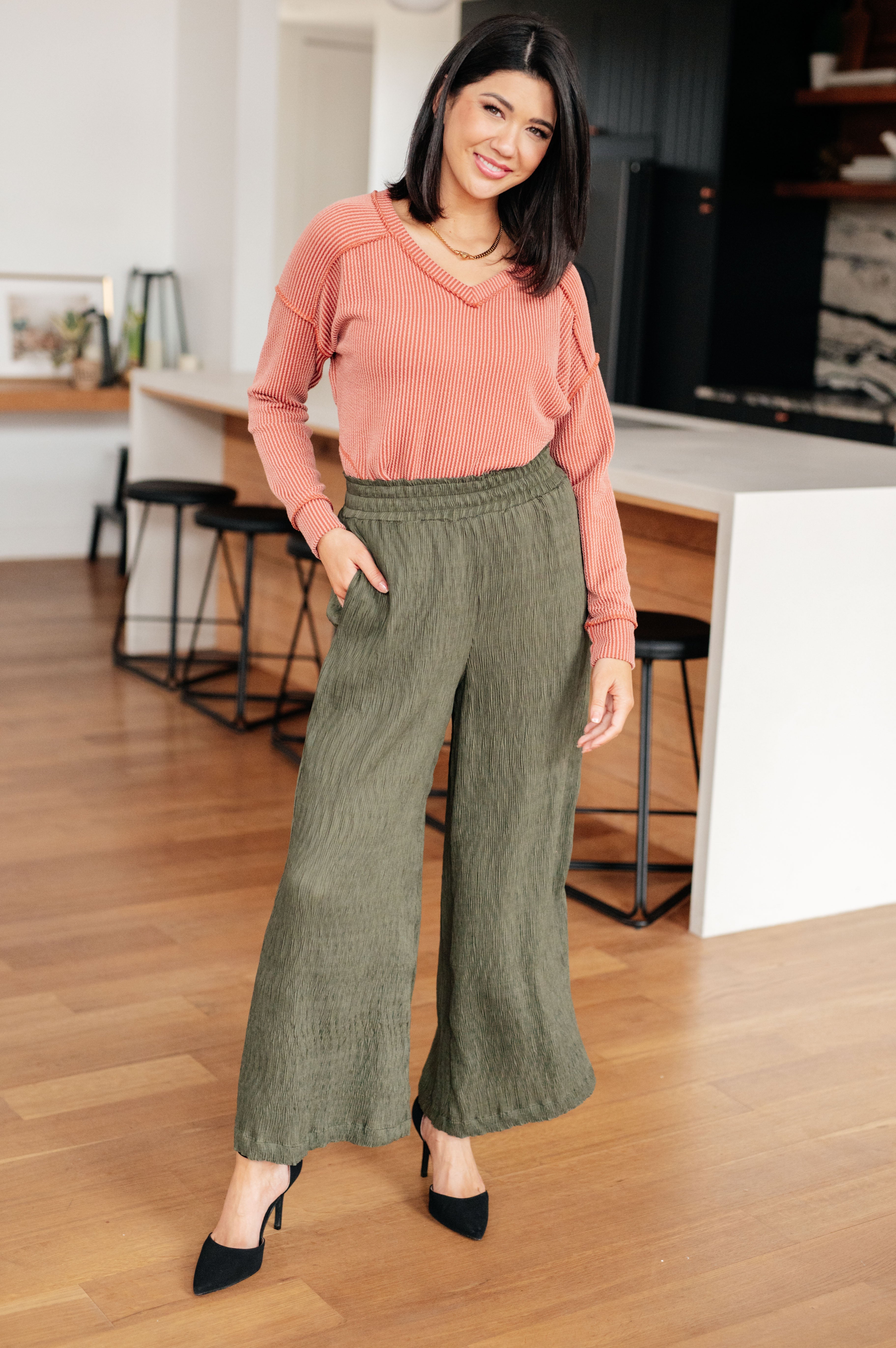 First and Foremost Rib Knit Top-Tops-Stay Foxy Boutique, Florissant, Missouri