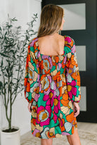 Floral Affairs Scoop Neck Dress-Womens-Stay Foxy Boutique, Florissant, Missouri